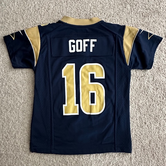 Nike Official NFL Jersey LA Rams #16 Jared Goff Youth Small - Picture 1 of 4